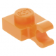 LEGO lapos elem 1x1 vízszintes fogóval, narancssárga (61252)